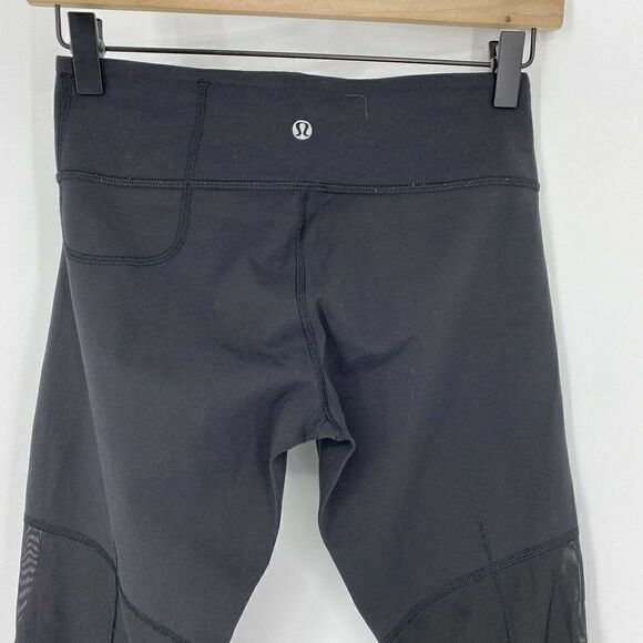 Lululemon Leggings Breathe Easy Crop - Picture 5 of 8
